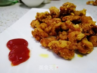 鸡米花的做法步骤：9