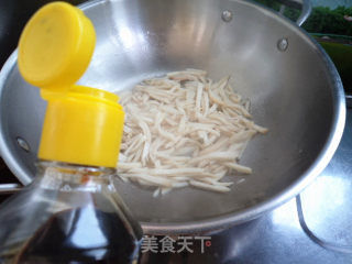 芫爆杏鲍菇的做法步骤：5