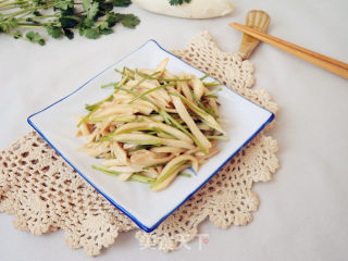 芫爆杏鲍菇的做法步骤：8