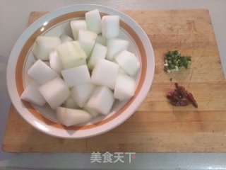 红烧冬瓜的做法步骤：1