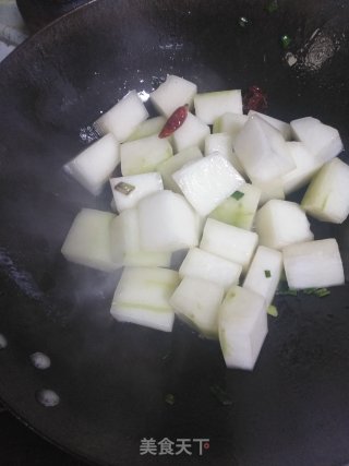 红烧冬瓜的做法步骤：3