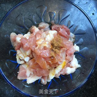 肉末烧毛豆的做法步骤：2
