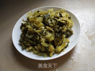 家常版炒泡酸菜的做法步骤：5