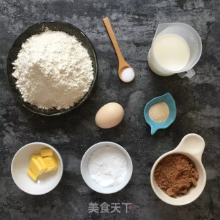豹纹吐司的做法步骤：1