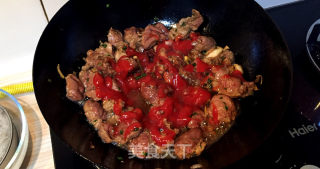 不用香料炖好吃的牛肉的做法步骤：2