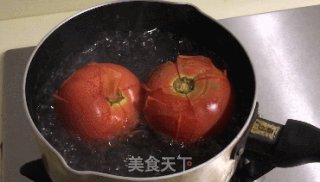 开胃番茄鱼片虾粥的做法步骤：3