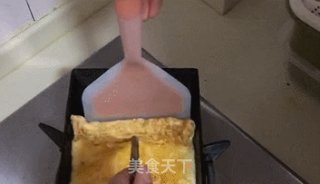 芝士鸡蛋卷，小美的美食的做法步骤：5