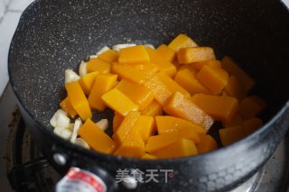 芙蓉南瓜汤的做法步骤：4