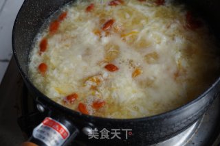 芙蓉南瓜汤的做法步骤：7