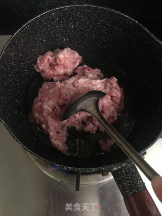 榨菜肉酱的做法步骤：3