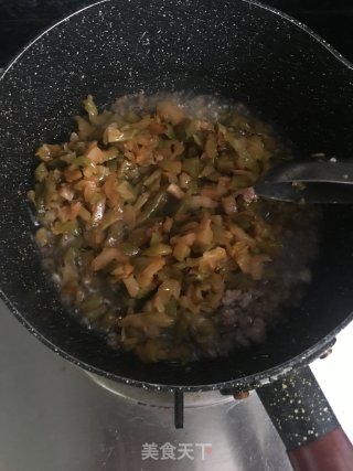 榨菜肉酱的做法步骤：4