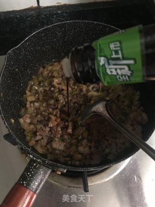 榨菜肉酱的做法步骤：5