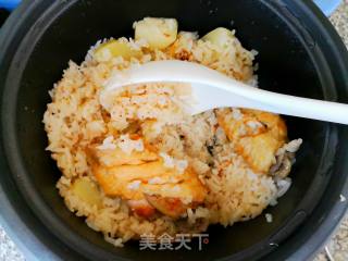 土豆鸡翅焖饭的做法步骤：7