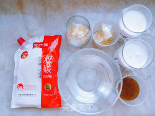 椰汁水晶桂花糕的做法步骤：1