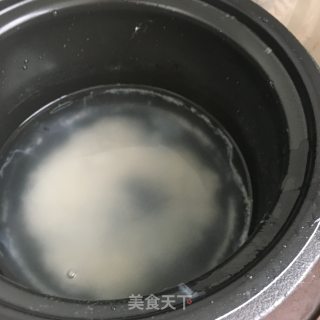 海参排骨茼蒿粥的做法步骤：3