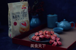 桃花酥的做法步骤：22