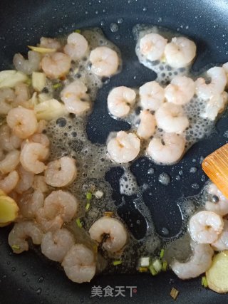 金汤虾仁豆腐的做法步骤：8