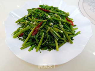 蒜蓉空心菜的做法步骤：7