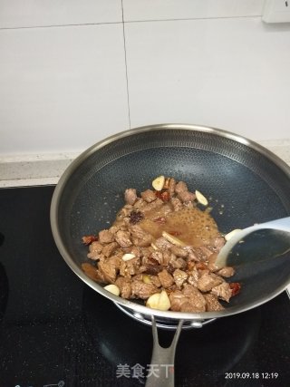 牛腩萝卜煲（电饭煲版）的做法步骤：4