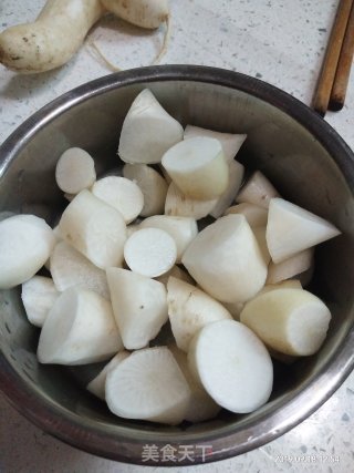 牛腩萝卜煲（电饭煲版）的做法步骤：8