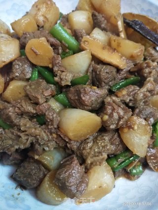 牛腩萝卜煲（电饭煲版）的做法步骤：11