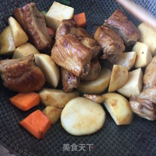 “米饭”排骨芋头焖饭的做法步骤：21
