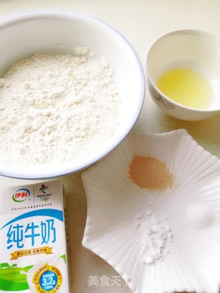 奶香小油条的做法步骤：1
