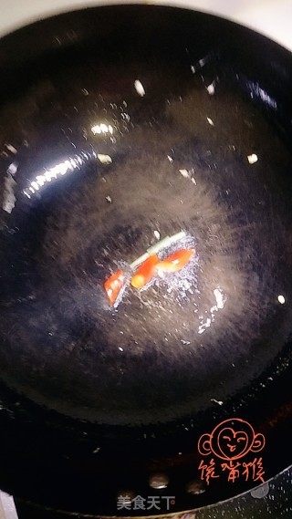 韭苔炒鸡蛋的做法步骤：5