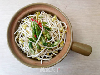 黄豆芽汤饭的做法步骤：10