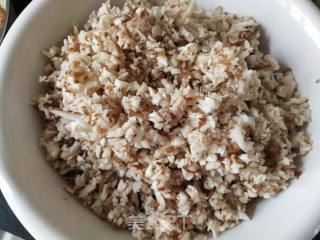香菇油菜豆干肉包的做法步骤：3