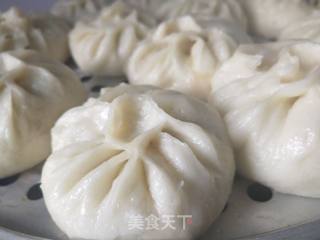 香菇油菜豆干肉包的做法步骤：9