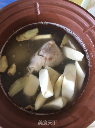 山药水鸭汤的做法步骤：8