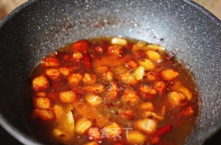 苦瓜酱烧五花肉的做法步骤：6