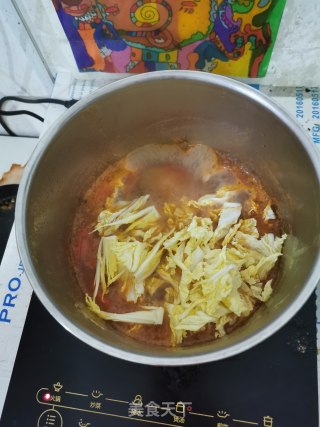 酸汤肥牛的做法步骤：8