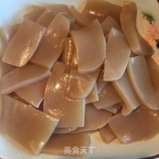 青椒榨菜烧魔芋的做法步骤：5