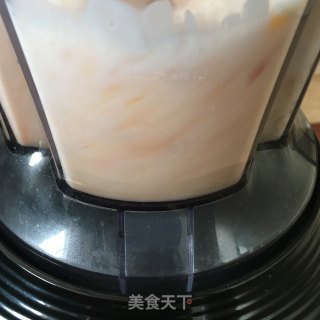 香蕉黄桃风味乳的做法步骤：9