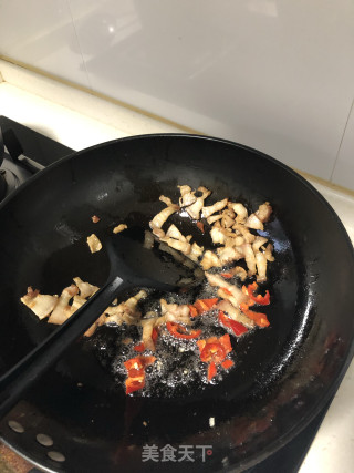 干锅包菜的做法步骤：3