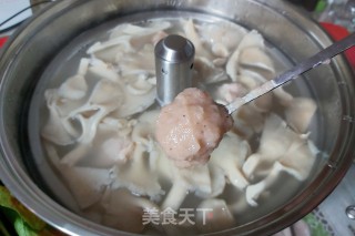 虾滑菠菜汤的做法步骤：7
