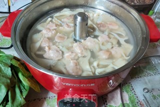 虾滑菠菜汤的做法步骤：8