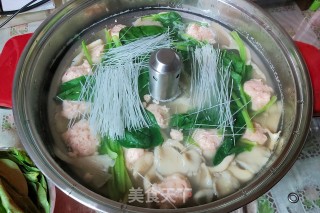 虾滑菠菜汤的做法步骤：10