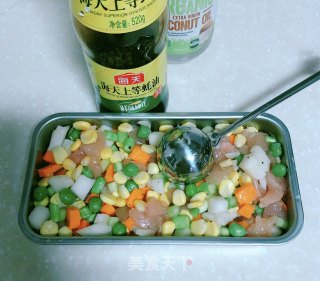 鸡胸肉蒸杂蔬的做法步骤：6