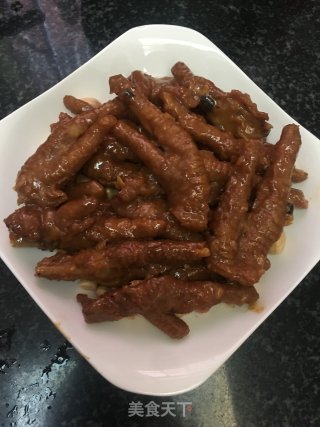 花生蒸凤爪的做法步骤：5