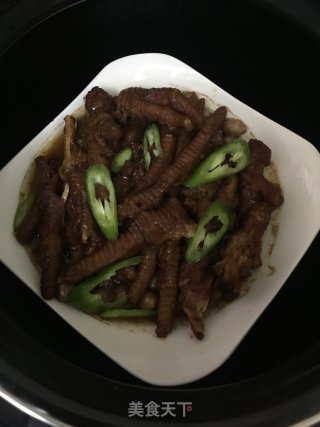 花生蒸凤爪的做法步骤：7