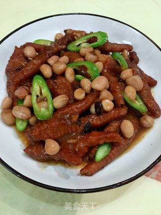 花生蒸凤爪的做法步骤：9