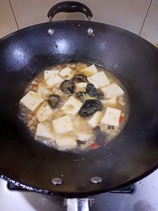 肉沫烧豆腐的做法步骤：10