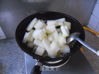 虾皮烧冬瓜的做法步骤：5