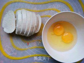 香煎馒头片的做法步骤：1