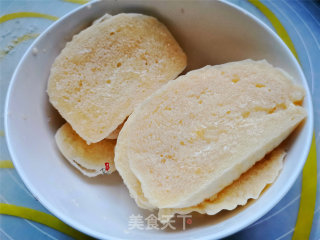 香煎馒头片的做法步骤：3