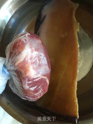 海螺片双菌汤的做法步骤：2
