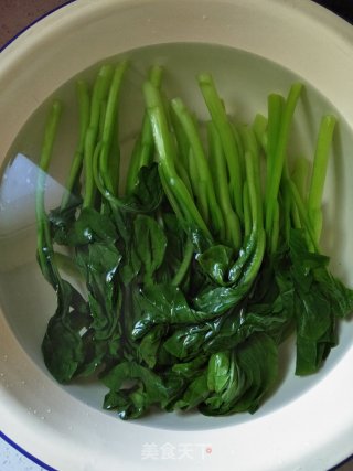 杏鲍菇炒菜心的做法步骤：4